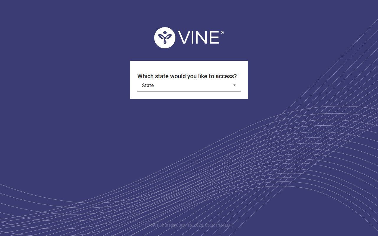 Kansas VINELink selection screen for Douglas County release notifications